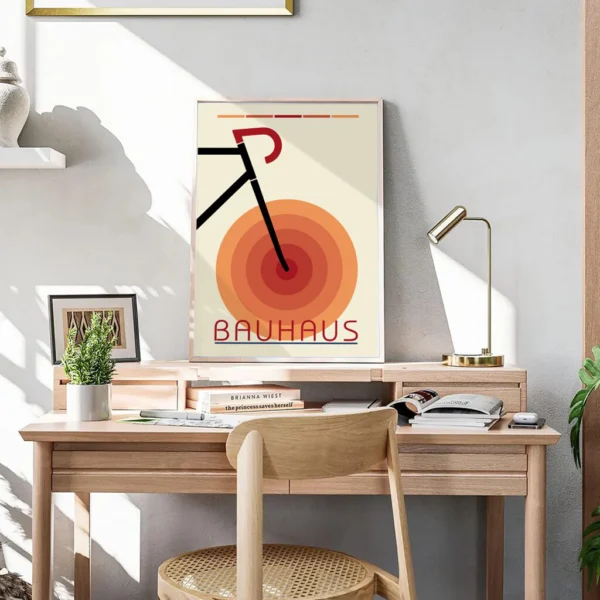 Fahrrad Poster „Bauhaus Wheel“ – Bild 4