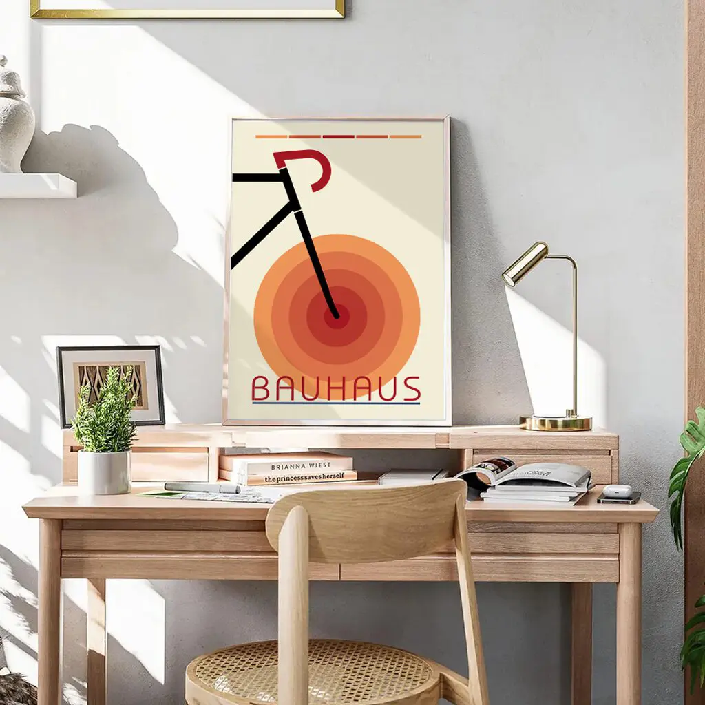 Fahrrad Poster „Bauhaus Wheel“ 4 Fahrrad Poster „Bauhaus Wheel“ – Bild 4