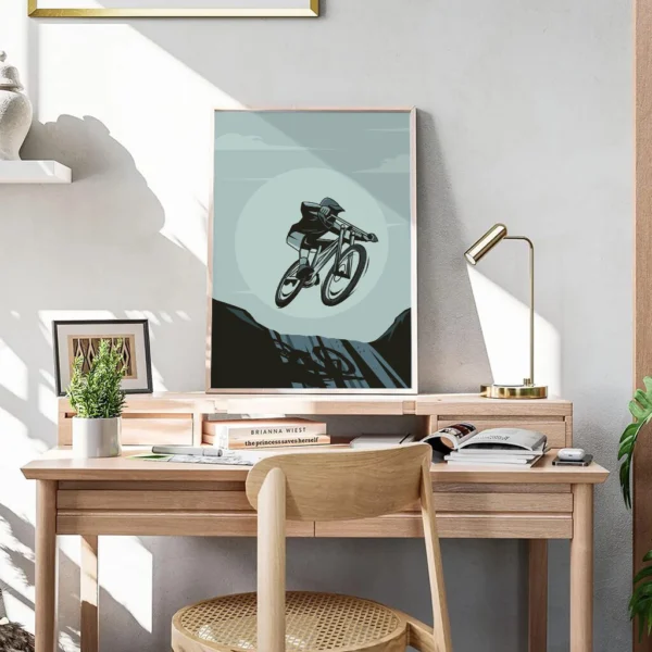 Fahrrad Poster „Ride the Edge“ – Bild 7