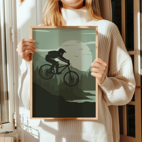 Fahrrad Poster „Chasing the Horizon“ – Bild 4