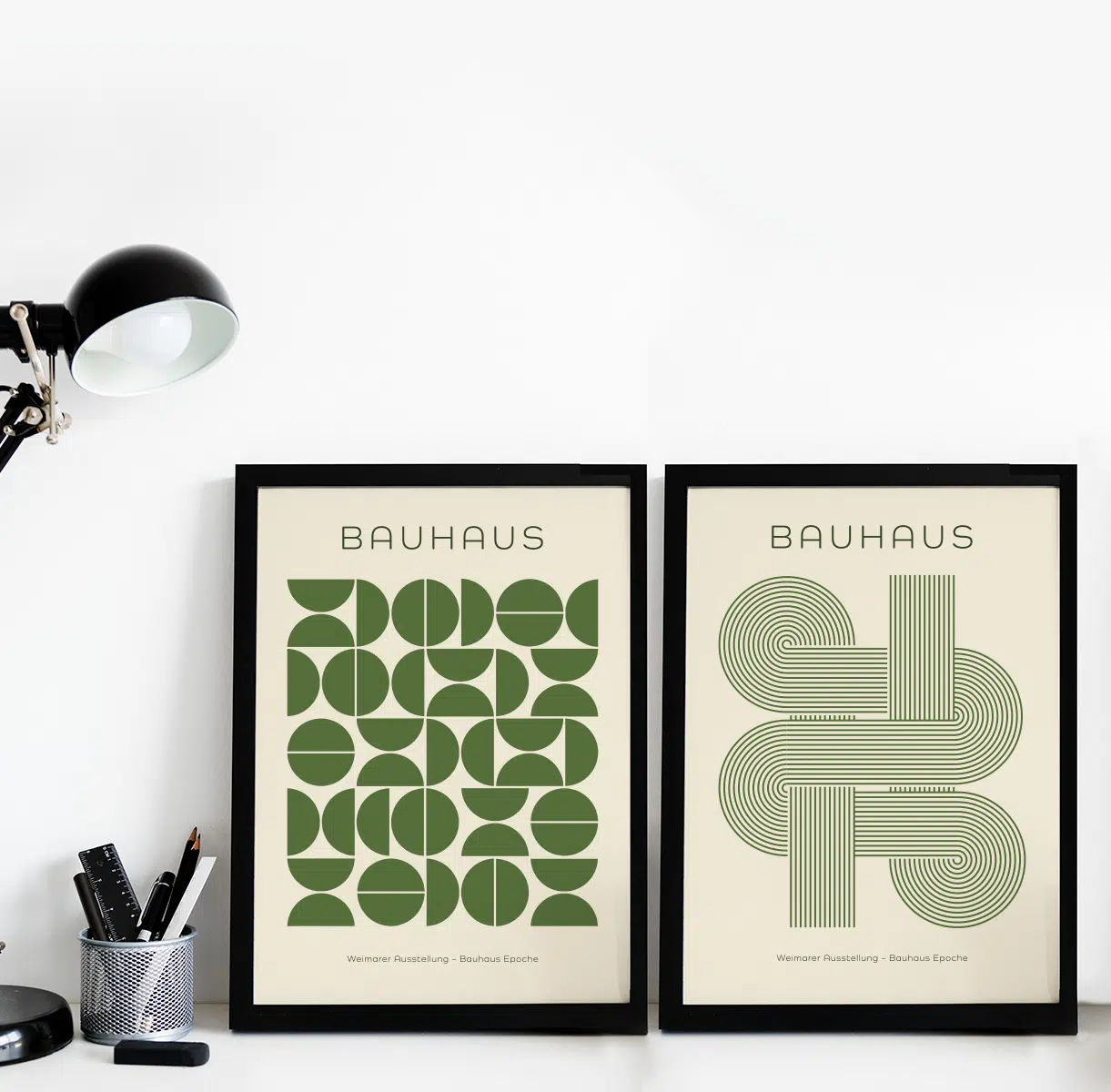 Boho Bild "Bauhaus Geometry" Boho Deko 7 Boho Bild "Bauhaus Geometry" Boho Deko – Bild 7