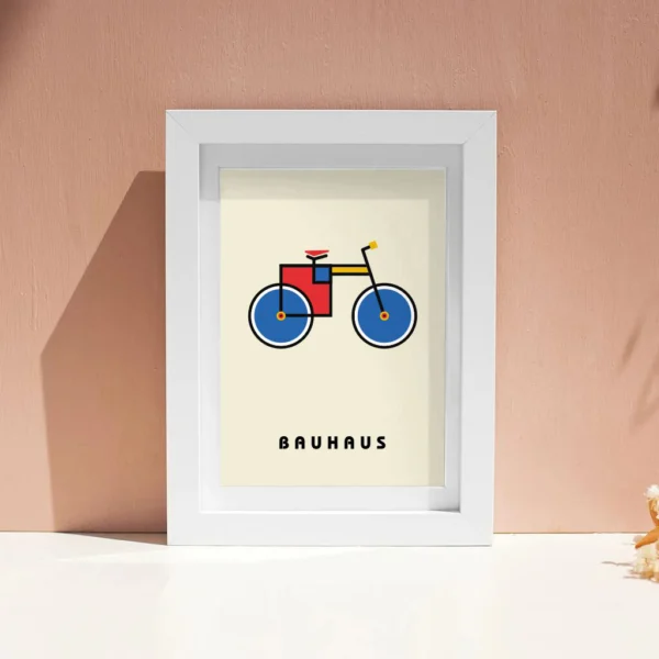 Fahrrad Poster "Bauhaus“ – Bild 2