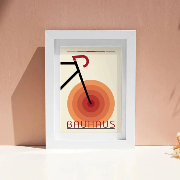 Fahrrad Poster „Bauhaus Wheel“ – Bild 2