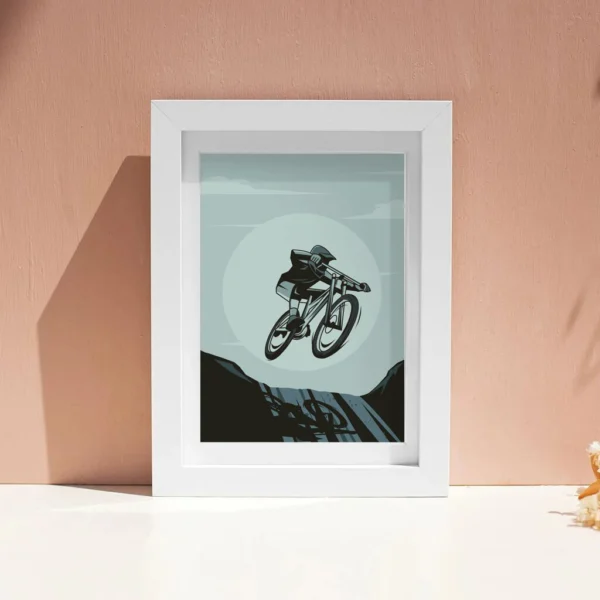 Fahrrad Poster „Ride the Edge“ – Bild 3