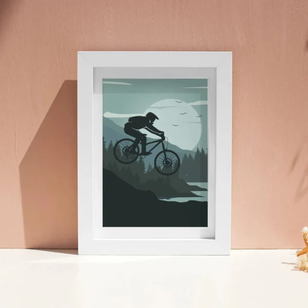 Fahrrad Poster „Chasing the Horizon“ – Bild 3