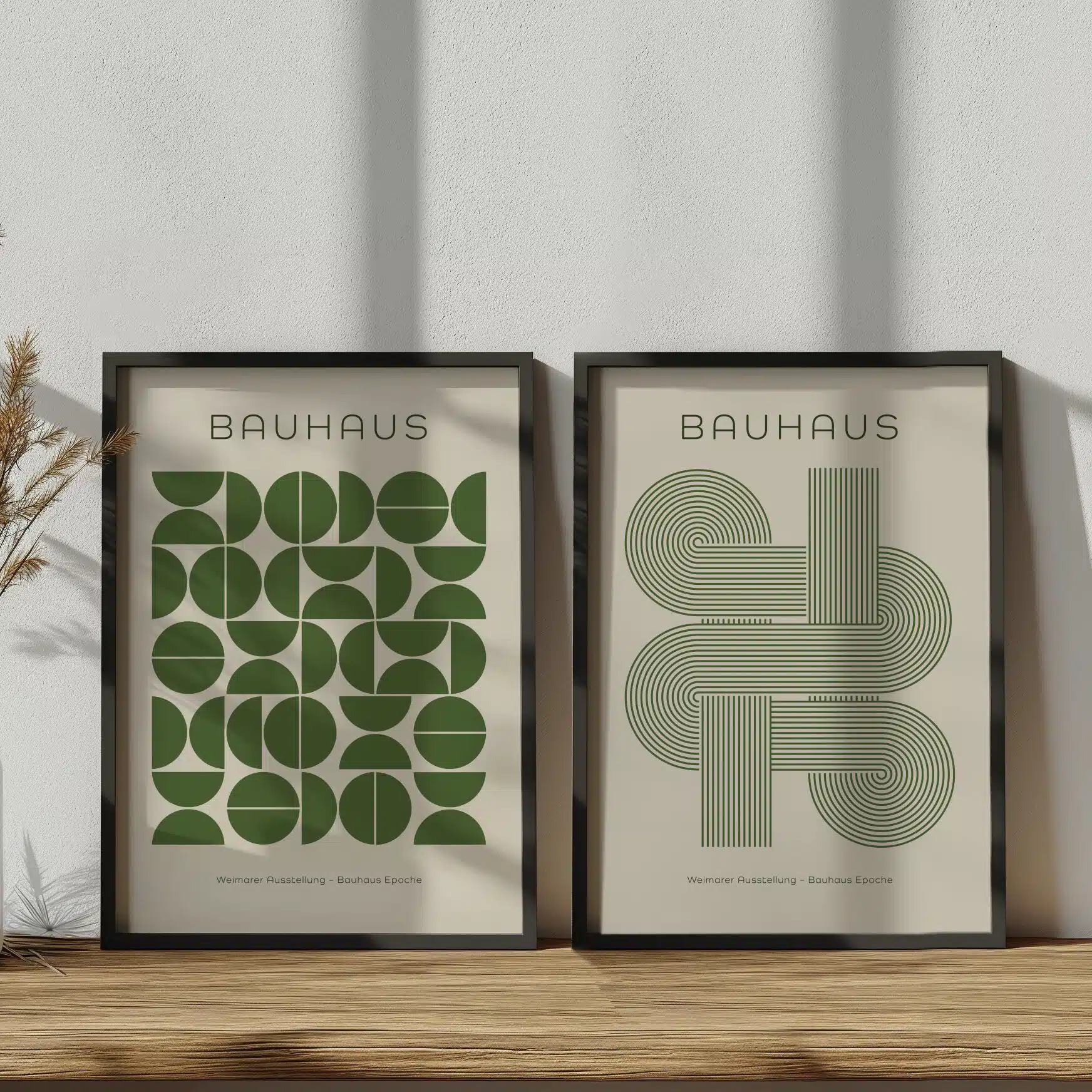 Boho Bild "Bauhaus Geometry" Boho Deko 6 Boho Bild "Bauhaus Geometry" Boho Deko – Bild 6