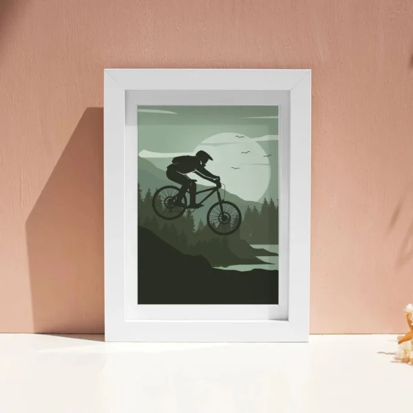 Fahrrad Poster „Chasing the Horizon“ – Bild 2