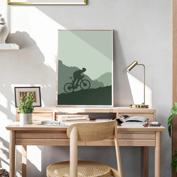 Fahrrad Poster „Climb the Silence“ – Bild 11