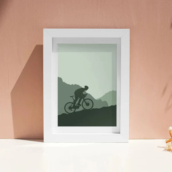 Fahrrad Poster „Climb the Silence“ – Bild 13