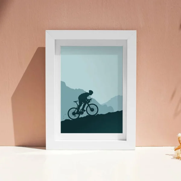 Fahrrad Poster „Climb the Silence“ – Bild 12