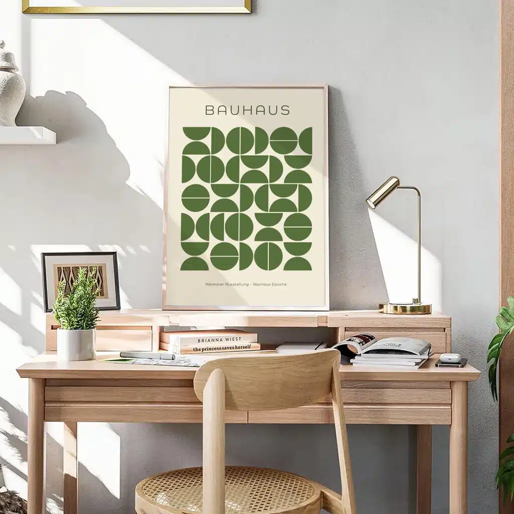 Boho Bild "Bauhaus Grid" – Boho Deko 6 Boho Bild "Bauhaus Grid" – Boho Deko – Bild 6