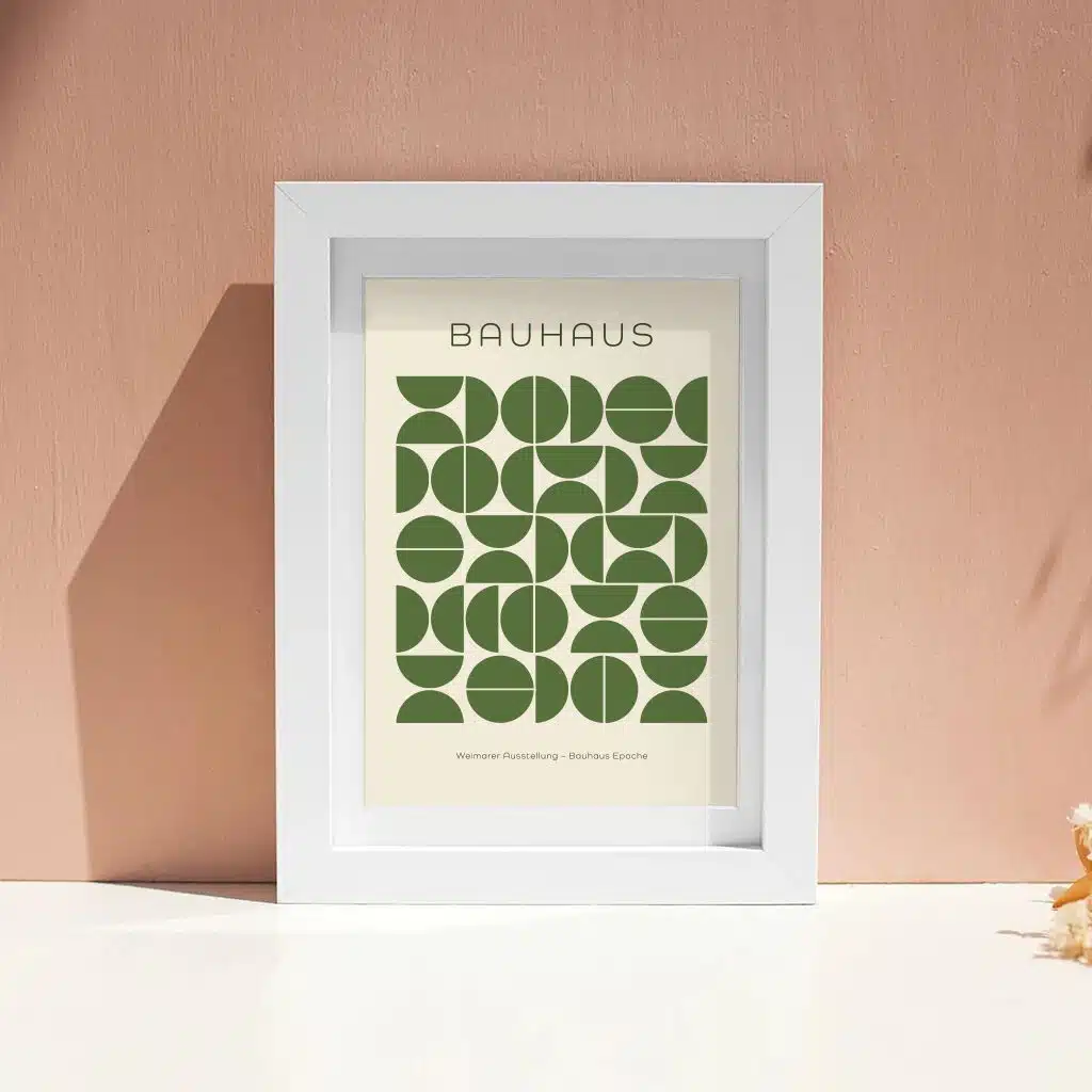 Boho Bild "Bauhaus Grid" – Boho Deko 7 Boho Bild "Bauhaus Grid" – Boho Deko – Bild 7