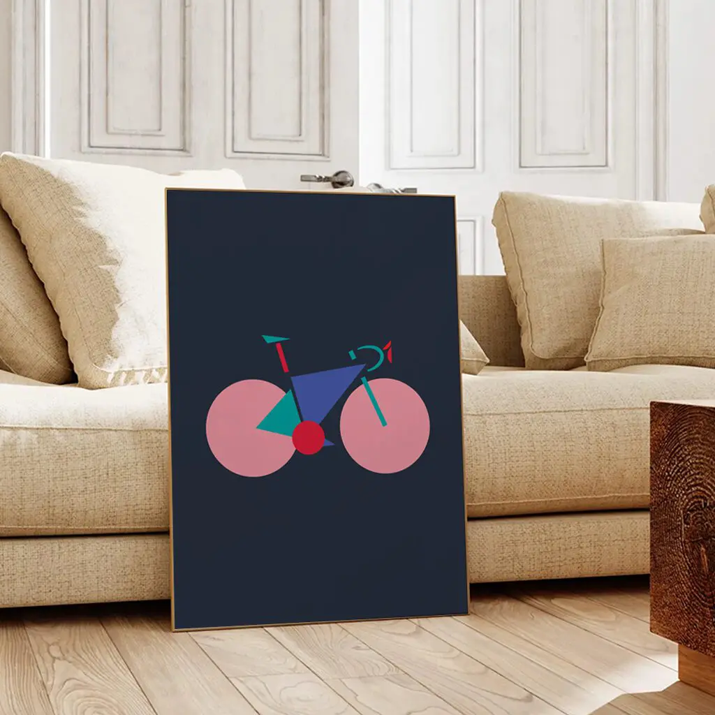 Fahrrad Poster „Urban Geometry Bike“ 12 Fahrrad Poster „Urban Geometry Bike“ – Bild 12