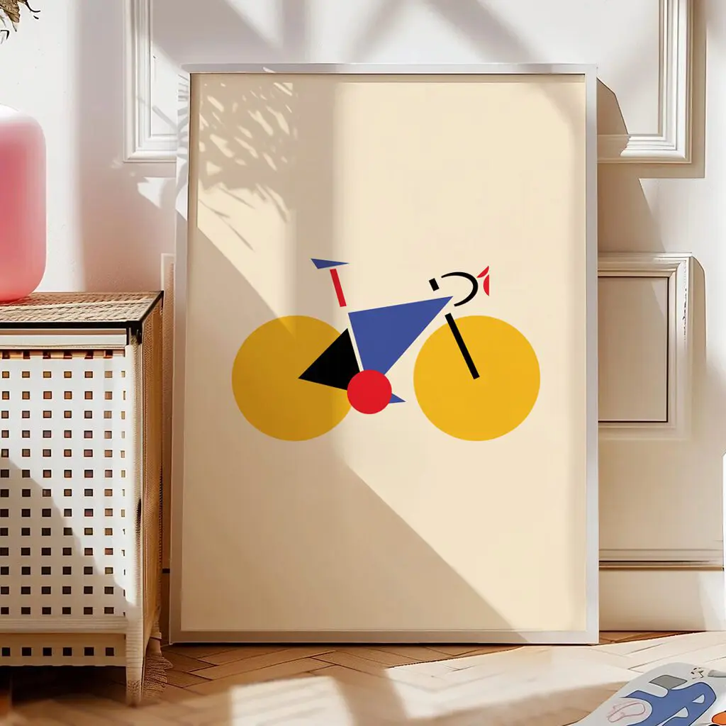 Fahrrad Poster „Urban Geometry Bike“ 7 Fahrrad Poster „Urban Geometry Bike“ – Bild 7