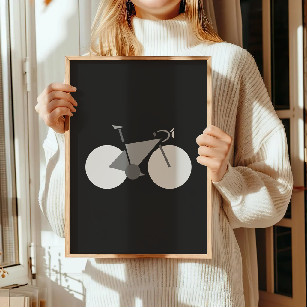 Fahrrad Poster „Urban Geometry Bike“ 15 Fahrrad Poster „Urban Geometry Bike“ – Bild 15