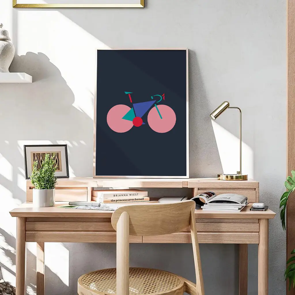 Fahrrad Poster „Urban Geometry Bike“ 10 Fahrrad Poster „Urban Geometry Bike“ – Bild 10