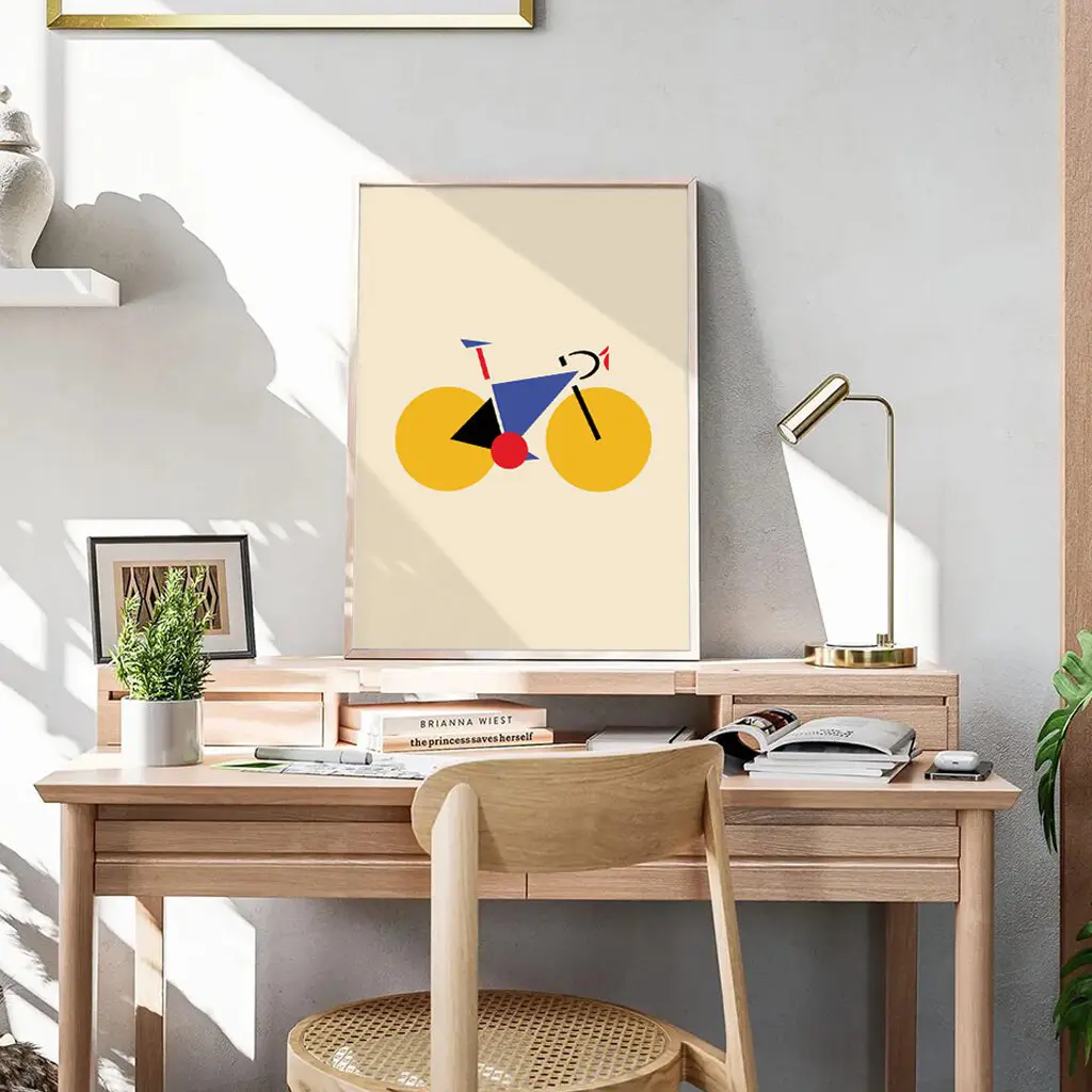 Fahrrad Poster „Urban Geometry Bike“ 4 Fahrrad Poster „Urban Geometry Bike“ – Bild 4