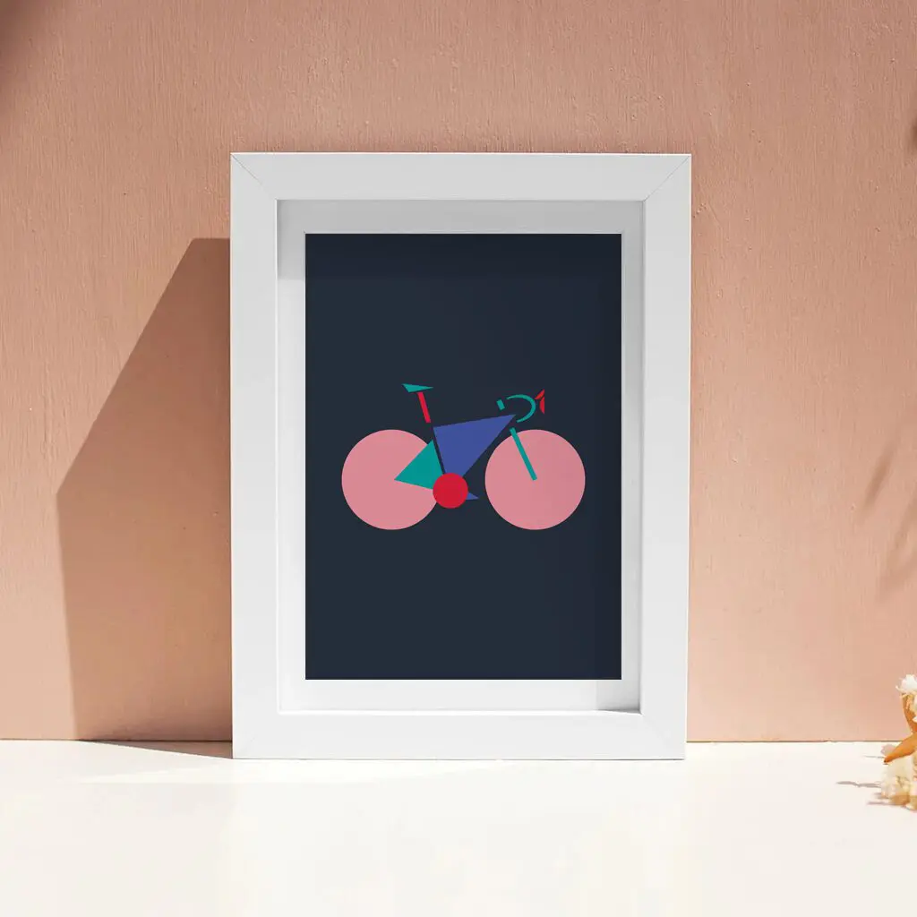 Fahrrad Poster „Urban Geometry Bike“ 8 Fahrrad Poster „Urban Geometry Bike“ – Bild 8