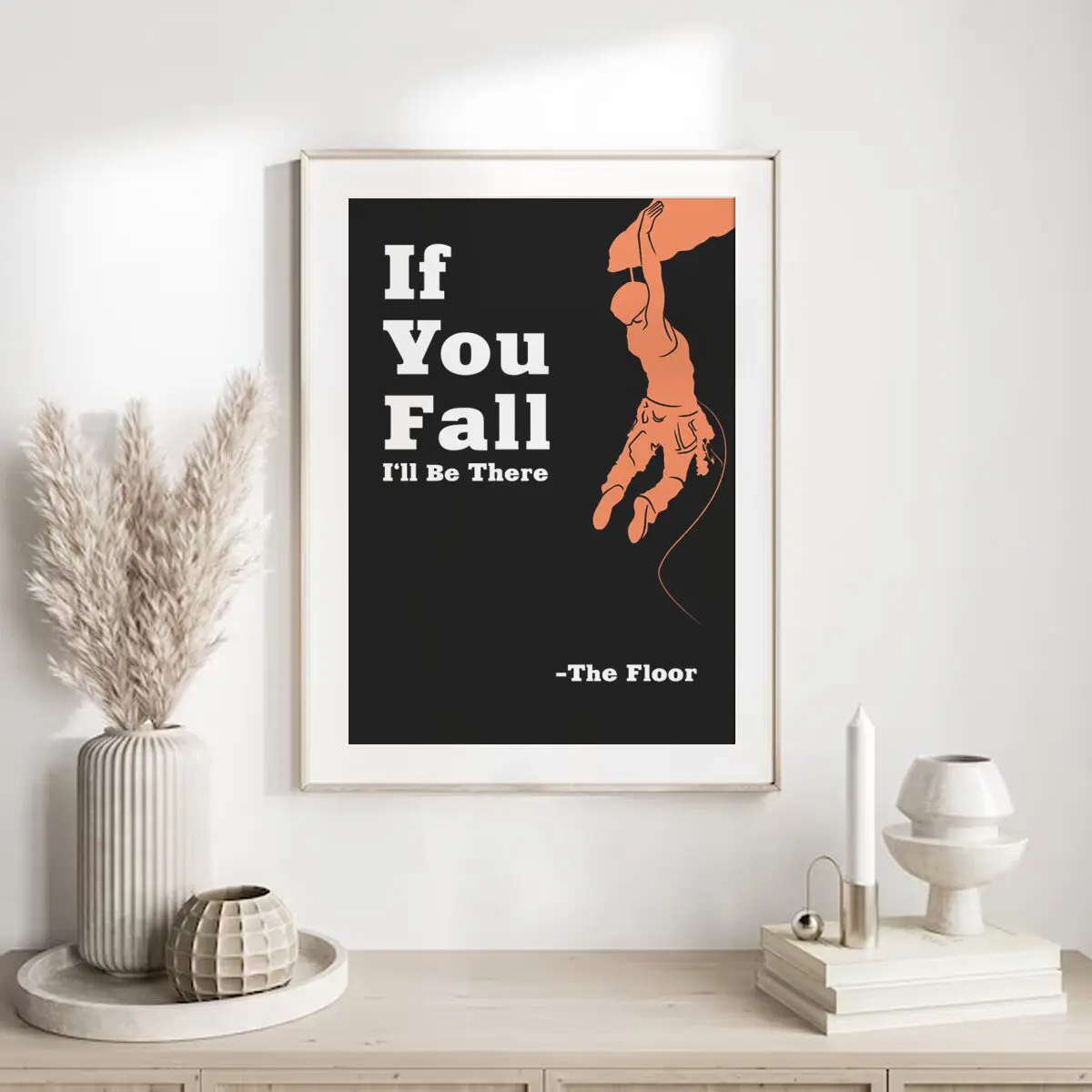 Klettern Poster "If You Fall" 7 Klettern Poster If You Fall8-A4