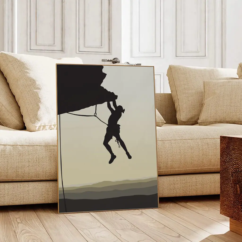 Klettern Poster "Last Hold" 3 Klettern Poster Last Hold15-A1-2