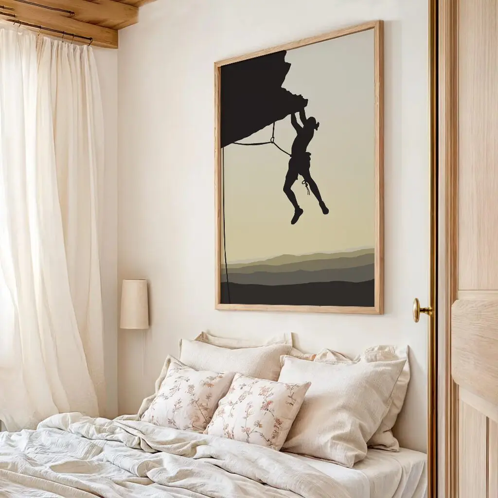 Klettern Poster "Last Hold" 4 Klettern Poster Last Hold15-A2