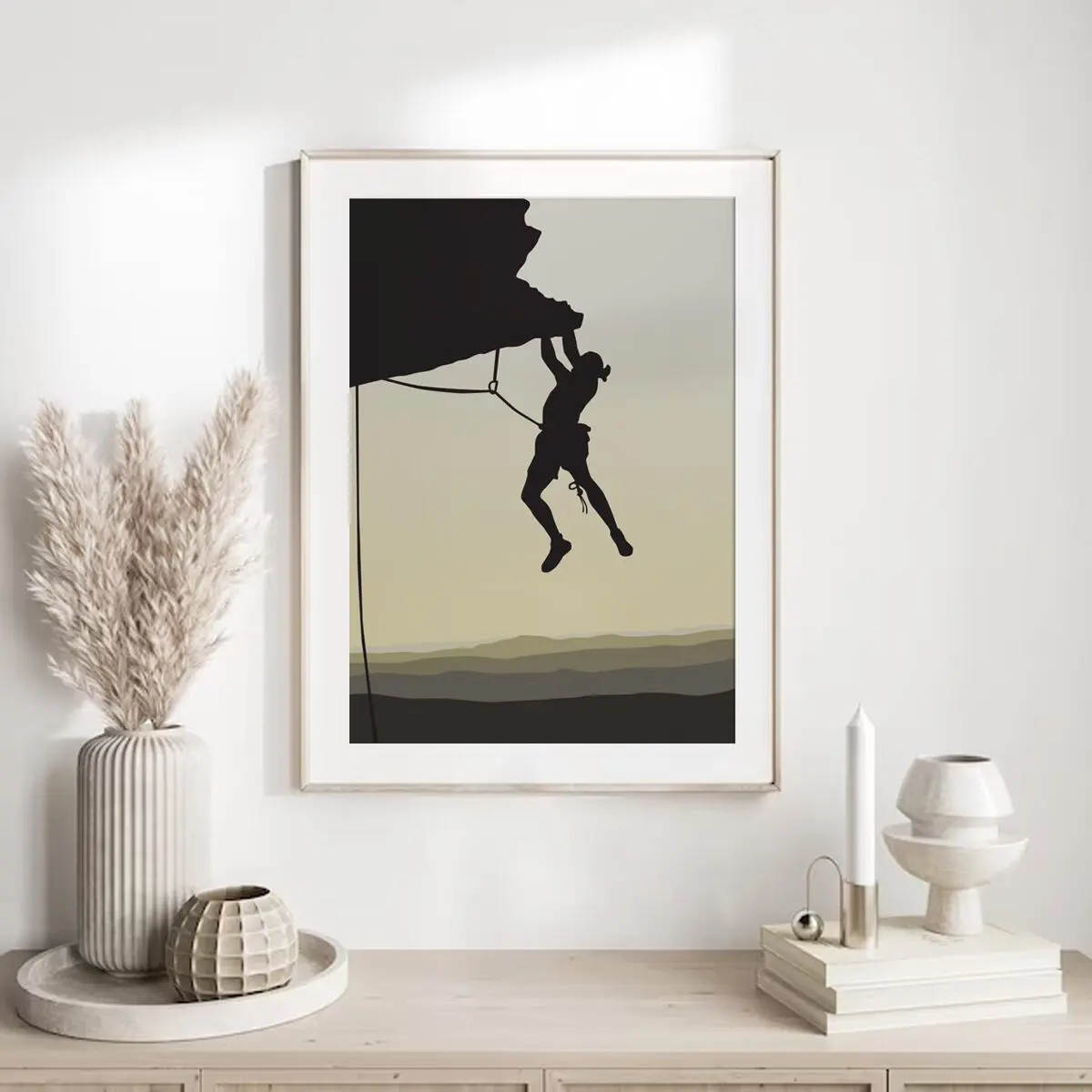 Klettern Poster "Last Hold" 7 Klettern Poster Last Hold15-A4