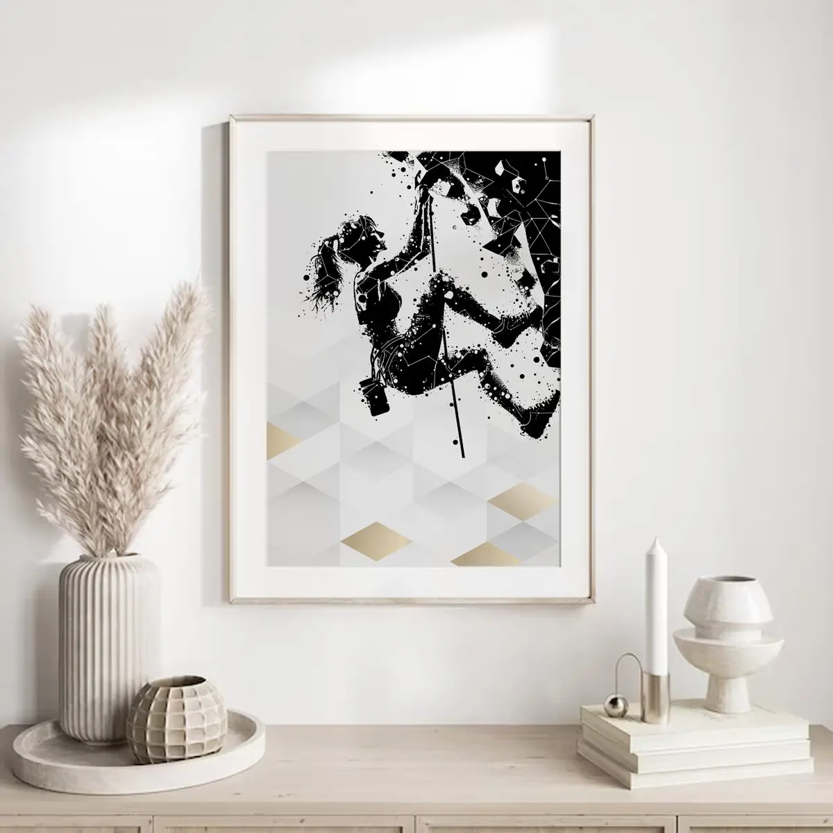 Klettern Poster "Pure Ascent" 7 Klettern Poster Pure AscentA4-05