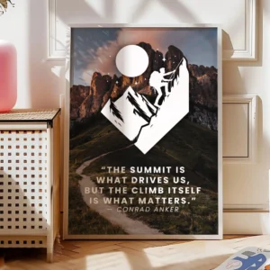 Klettern Poster The Climb Matters12-A1