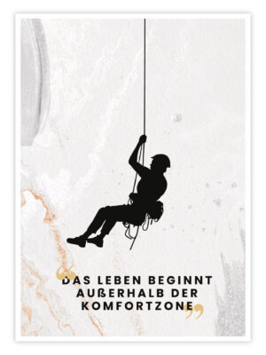 Klettern-Poster-'Außerhalb-der-Komfortzone'-titelbild