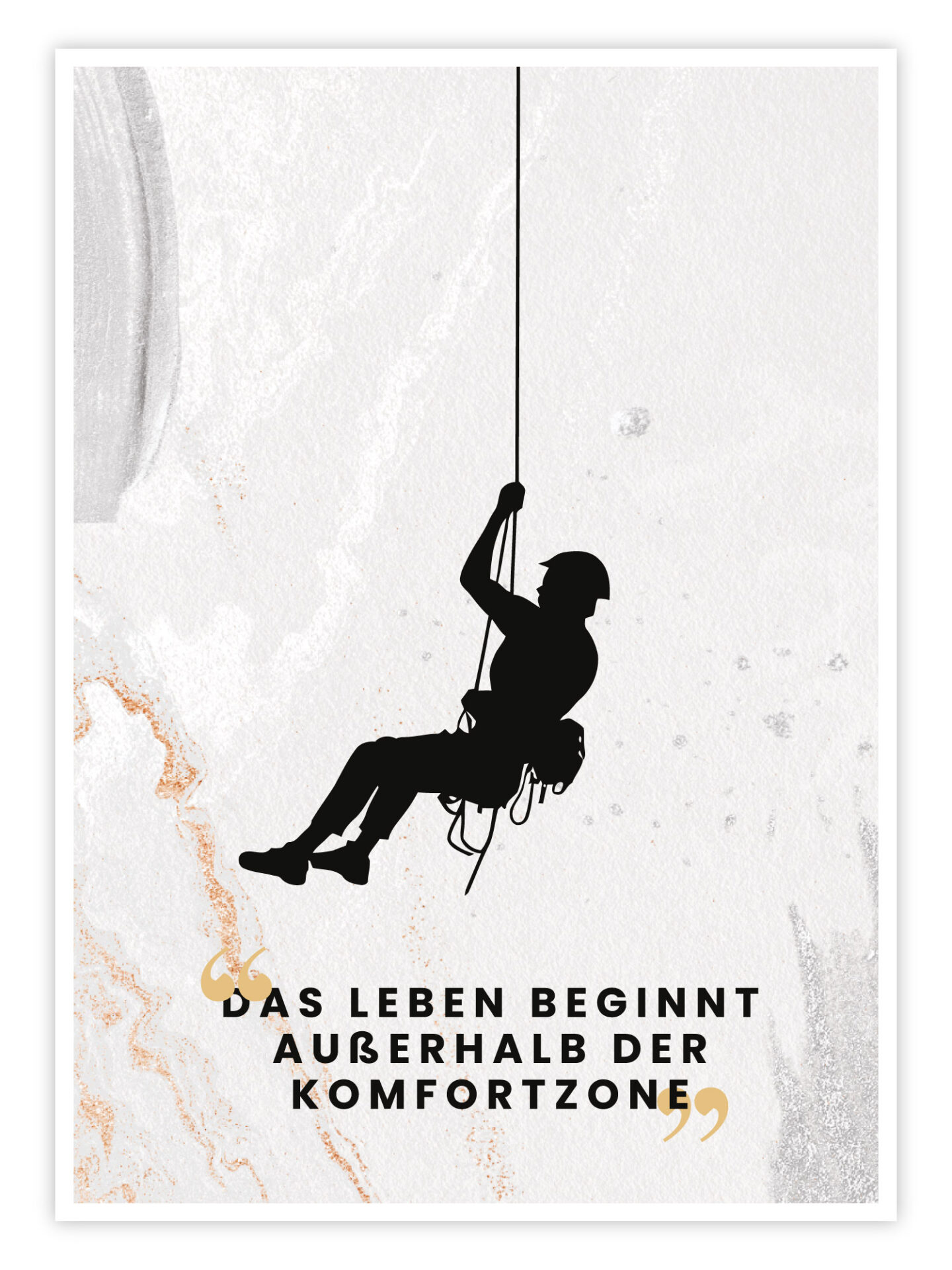 Klettern-Poster-'Außerhalb-der-Komfortzone'-titelbild