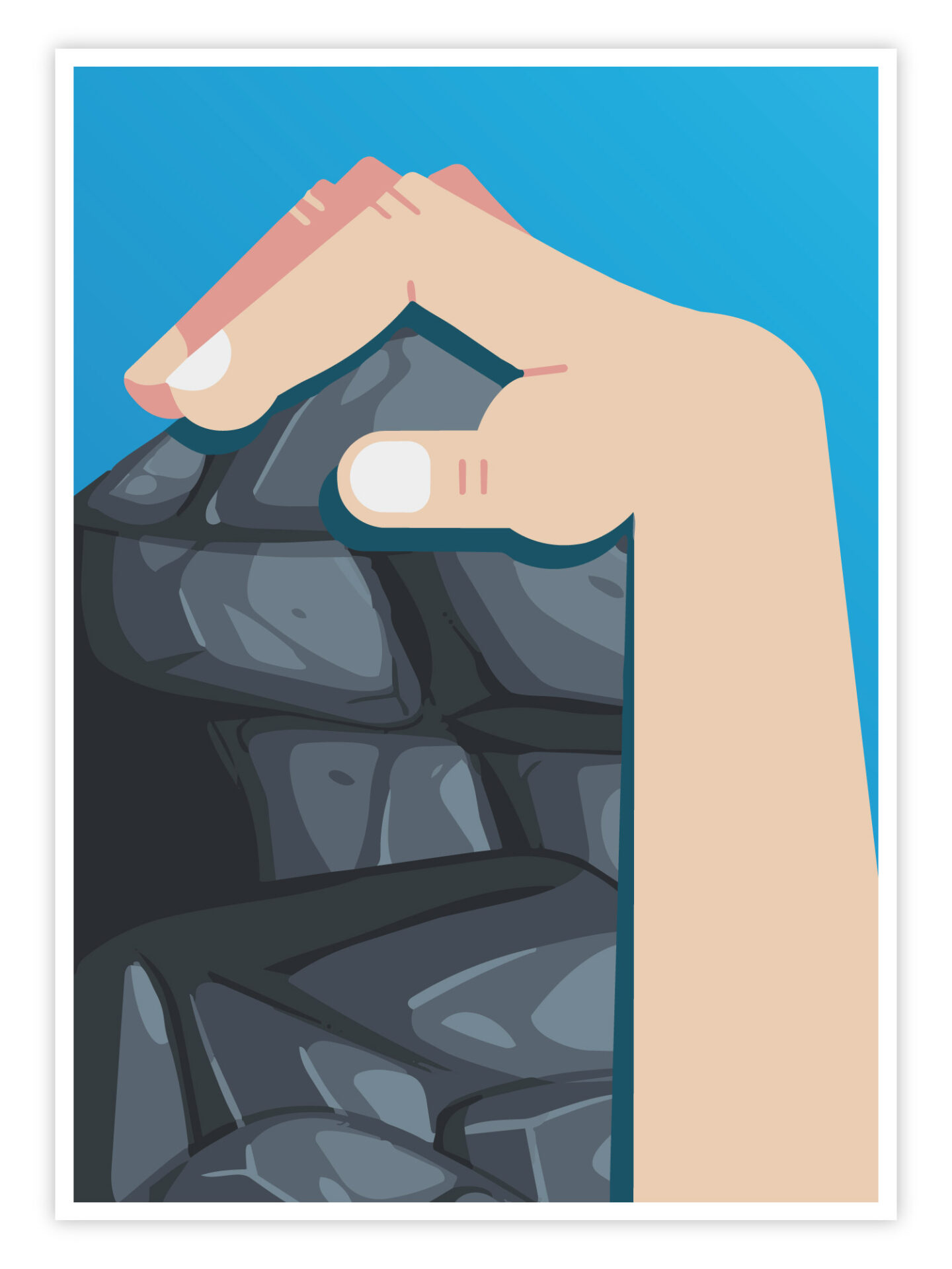 Klettern-Poster-'Grip-Before-the-Move'-titelbild