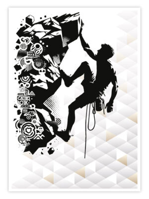 Klettern-Poster-'Grip-&-Flow'-titelbild