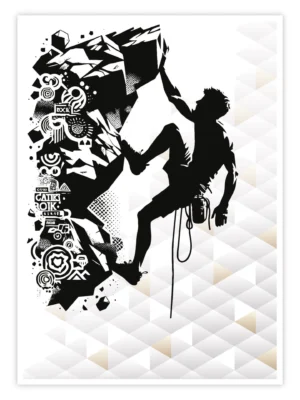 Klettern-Poster-'Grip-&-Flow'-titelbild