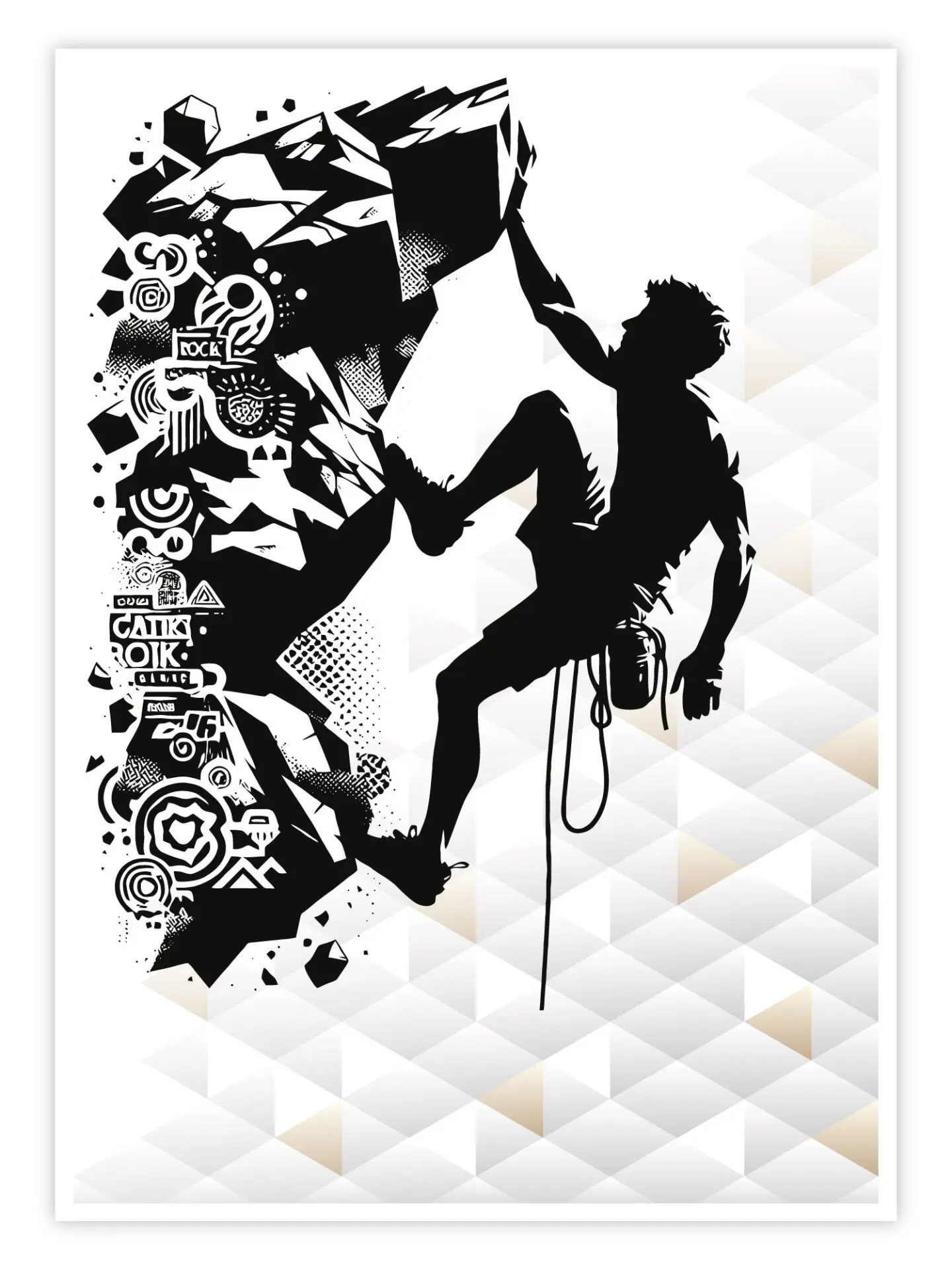 Klettern-Poster-'Grip-&-Flow'-titelbild