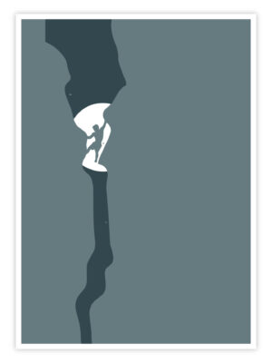 Klettern-Poster-'Into-the-Gap'-titelbild