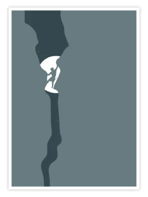Klettern-Poster-'Into-the-Gap'-titelbild