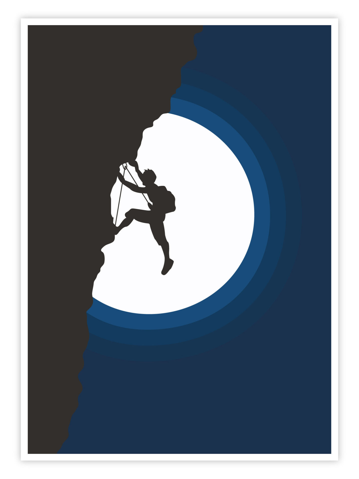 Klettern-Poster-'Night-Ascent'-titelbild