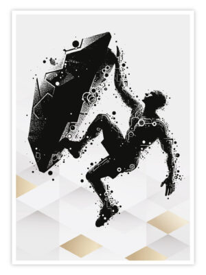 Klettern-Poster-'No-Easy-Way-Up'-titelbild