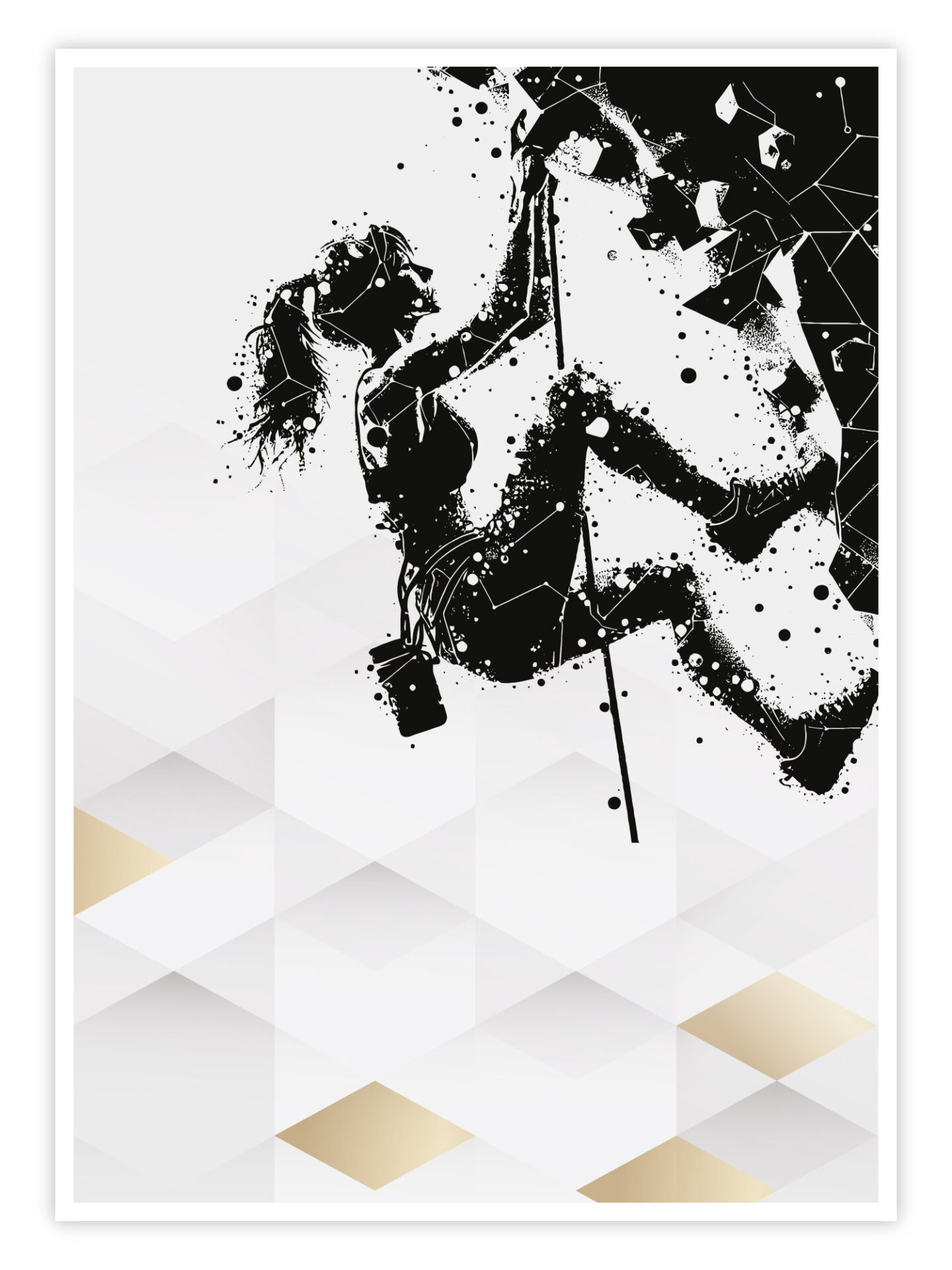 Klettern-Poster-'Pure-Ascent'-titelbild