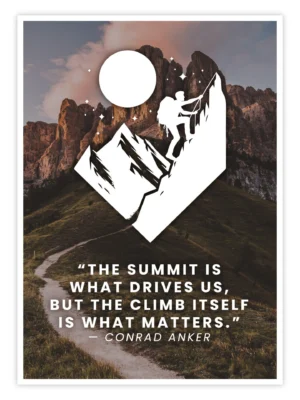 Klettern-Poster-'The-Climb-Matters'-titelbild