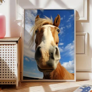 Pferde Poster Curious Spirit31-A1