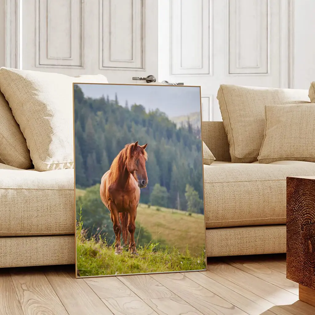 Pferde Poster "Forest Stillness" 2 Pferde Poster Forest Stillness29-A1-2