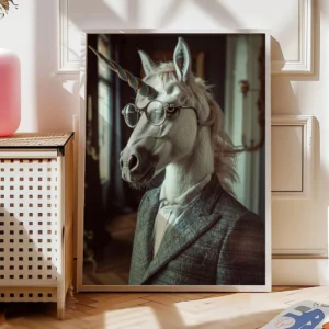 Pferde Poster Gentle Oddity32-A1