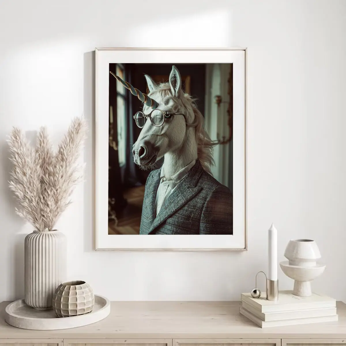 Pferde Poster "Gentle Oddity" 7 Pferde Poster Gentle Oddity32-A4