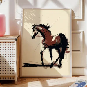 Pferde Poster Quiet Power6-A1