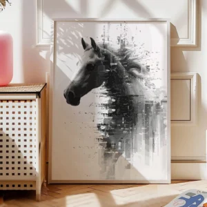 Pferde Poster Silent Strength2-A1