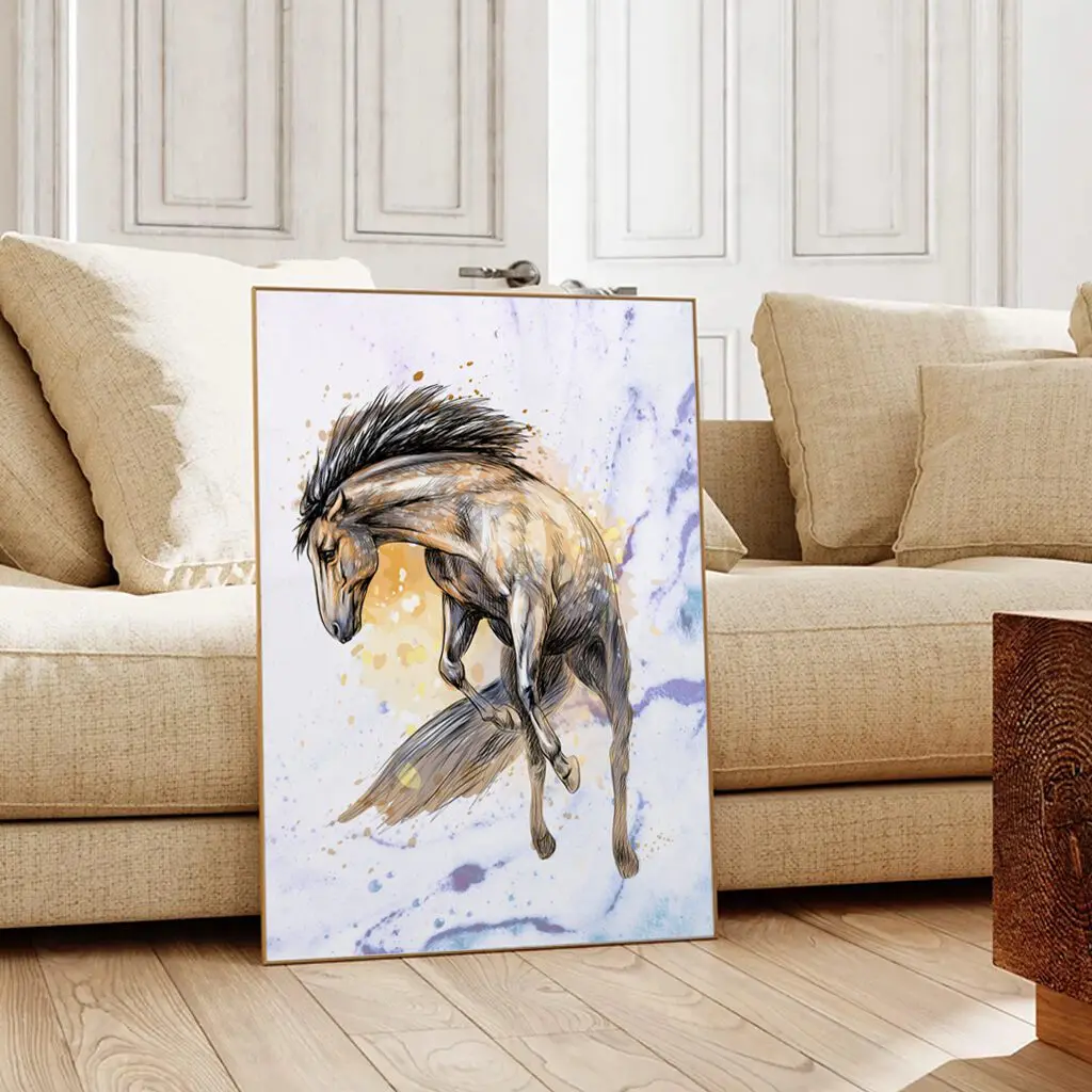 Pferde Poster "Untamed Arc" 2 Pferde Poster Untamed Arc19-A1-2