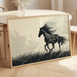 Pferde Poster Wild Freedom5- A1-2