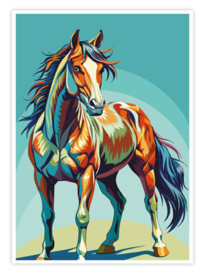 Pferde-Poster-'Bold-Harmony'-titelbild
