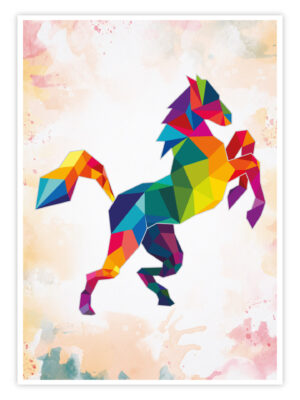 Pferde-Poster-'Colorful-Spirit'-titelbild
